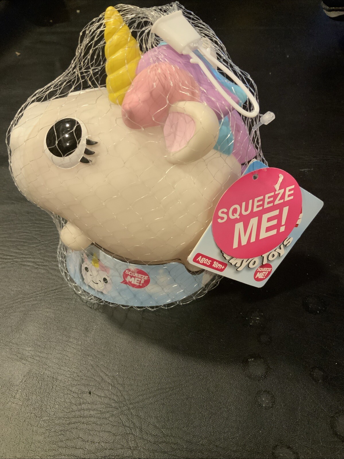 New Jabber Ball Unicorn Toy Activity Squeaking Balls Stress Reliever by Meekins