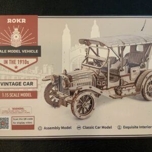 ROKR Vintage Car Scale Model Vehicle MC801 3D Wooden Puzzle 14+ Robotime