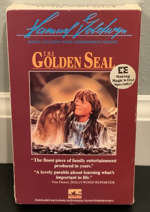The Golden Seal Betamax Cassette Tape Movie Family/Children