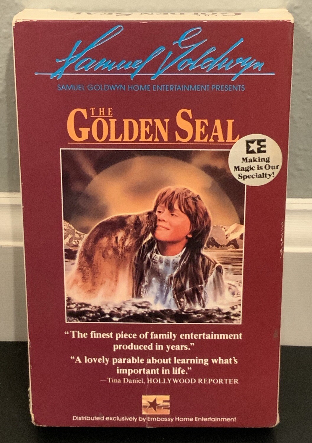 The Golden Seal Betamax Cassette Tape Movie Family/Children
