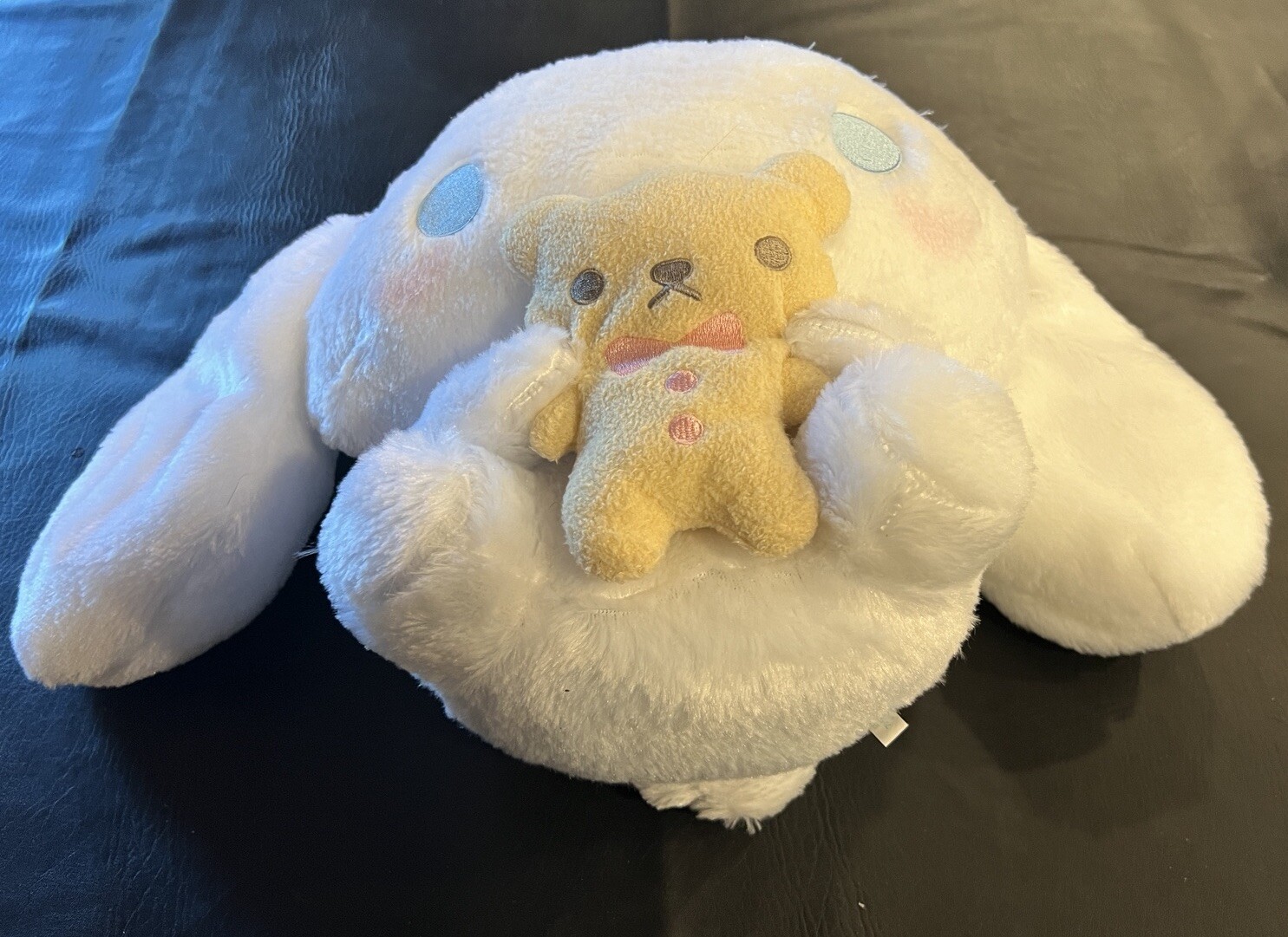 Sanrio Cinnamoroll Bear Hug Beige 32cm Fluffy Plush FuRyu US Seller - Image 3