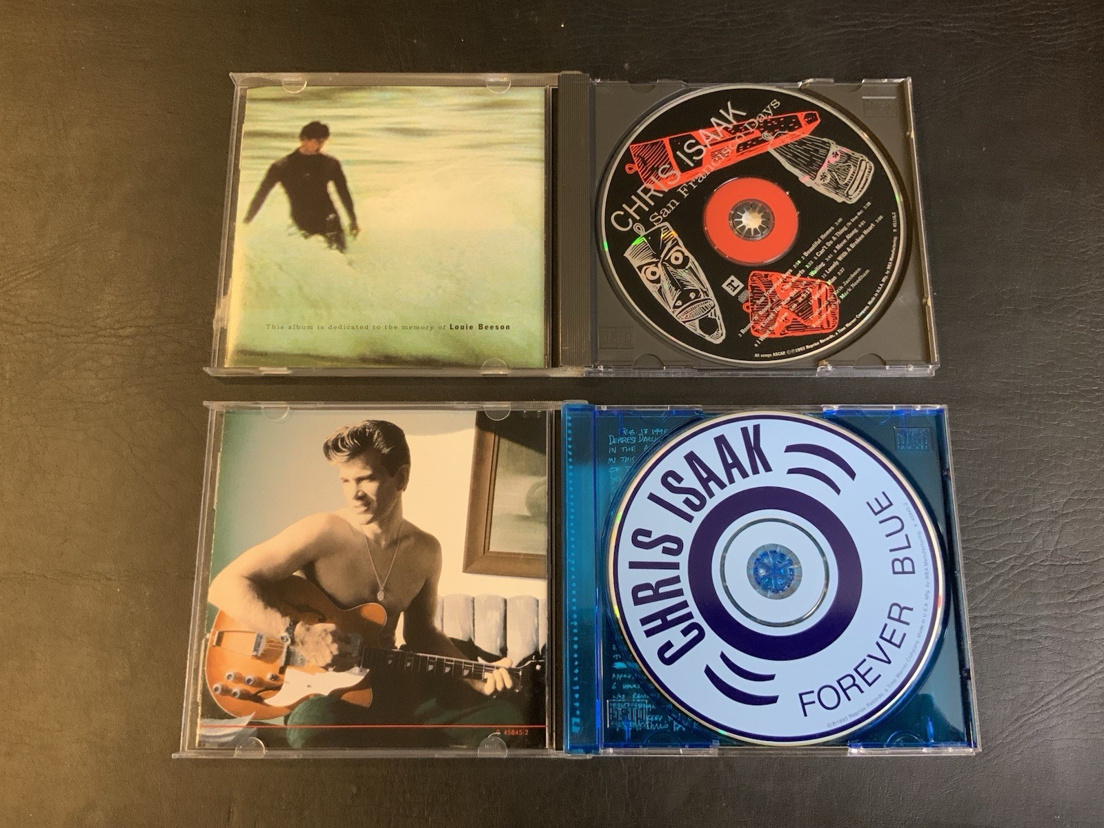 2 CD Lot Chris Isaak (Forever Blue & San Francisco Days) Must Listen Have Albums - Image 3