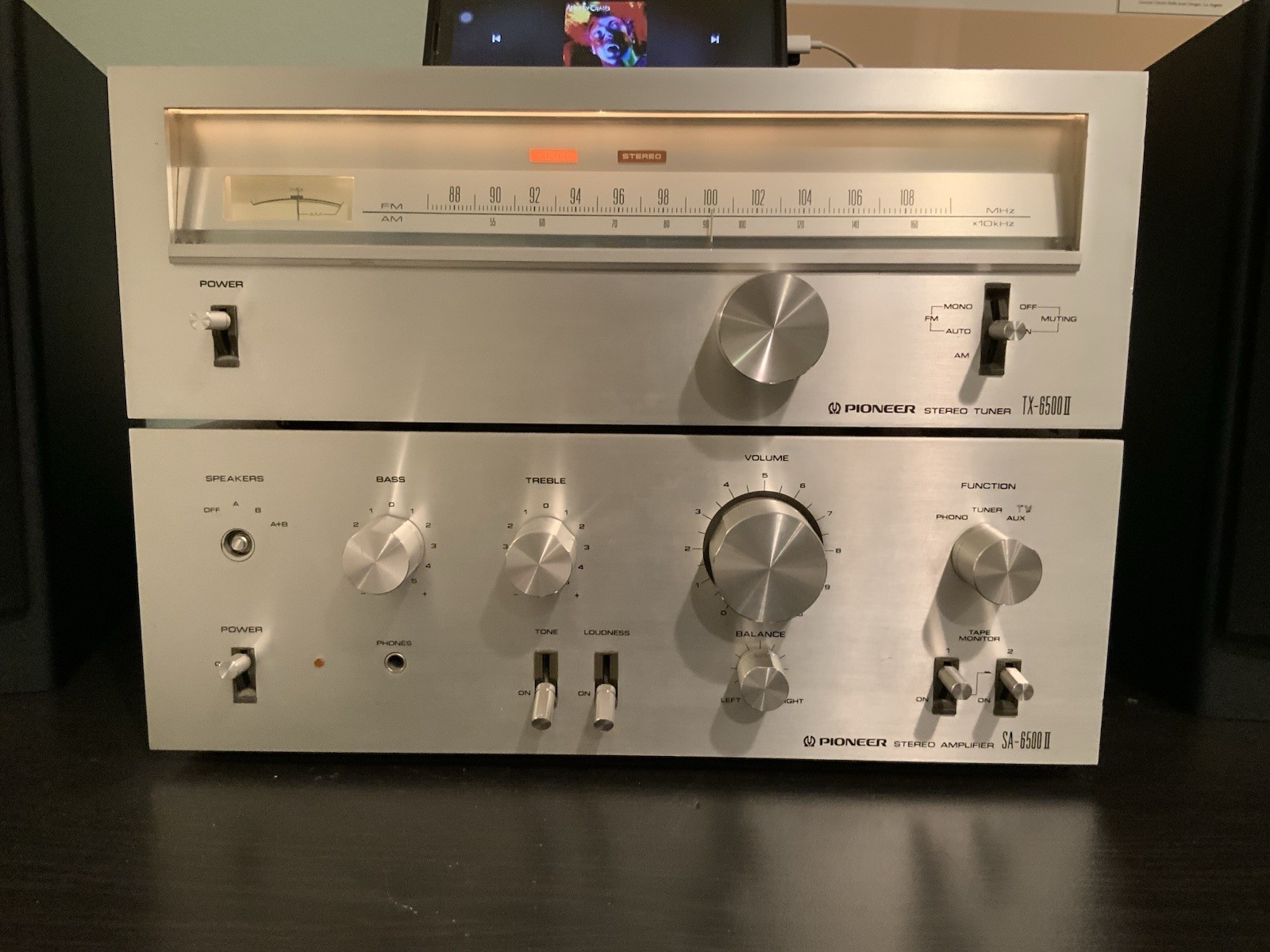 Pioneer SA-6500 ii Stereo Integrated Amplifier & TX-6500 ii AM/FM Tuner - READ - Image 3