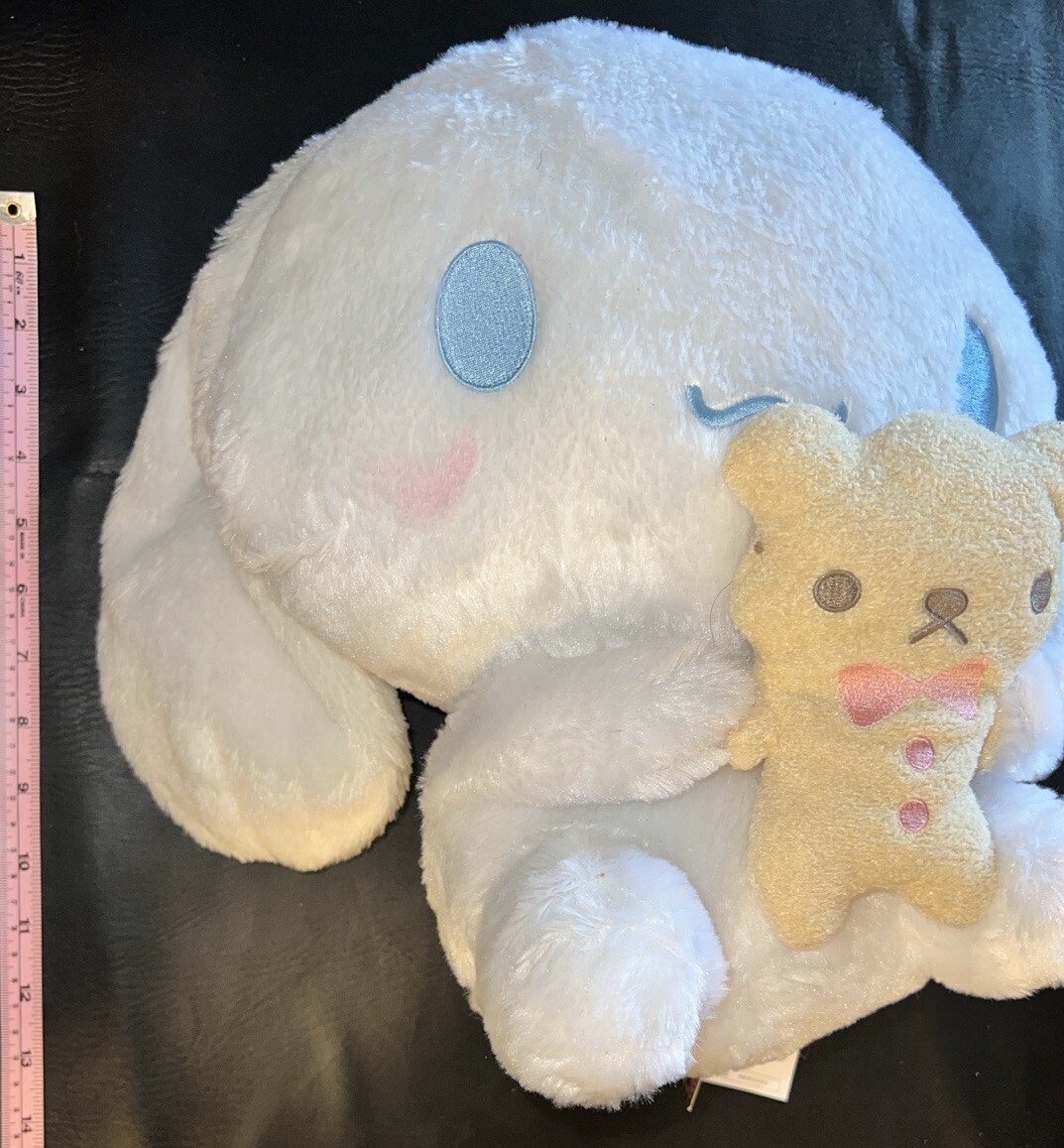 Sanrio Cinnamoroll Bear Hug Beige 32cm Fluffy Plush FuRyu US Seller - Image 6