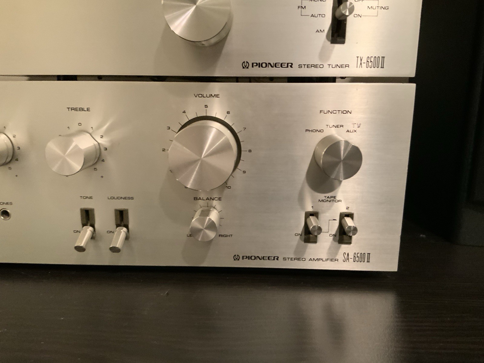 Pioneer SA-6500 ii Stereo Integrated Amplifier & TX-6500 ii AM/FM Tuner - READ - Image 6