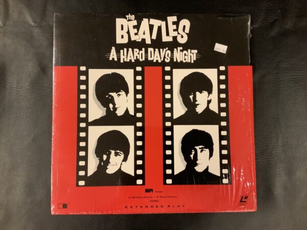 The Beatles A Hard Days Night Extended Play Laser Disc MPI Pioneer