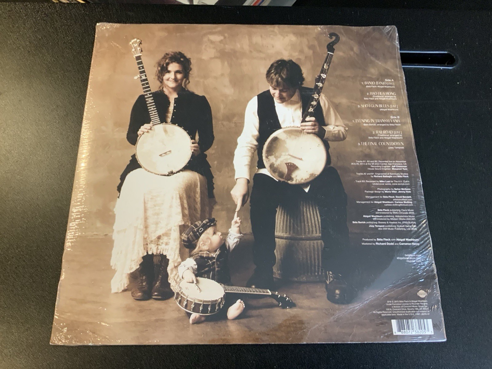 BELA FLECK ABIGAIL WASHBURN Banjo Banjo 2016 VINYL EP LP Record NEW Barnes Noble - Image 2