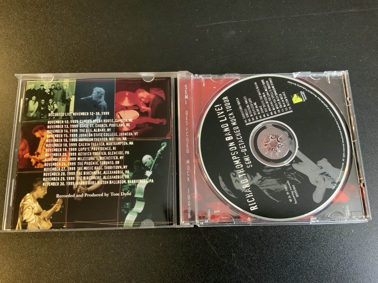 Richard Thompson - Semi Detached Mock Tudor Live! CD (2002 Beeswing Records) - Image 4