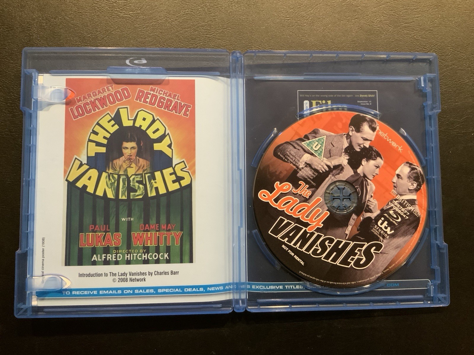 The Lady Vanishes (Blu-ray, 2015) Alfred Hitchcock RARE Network Region B - Image 3