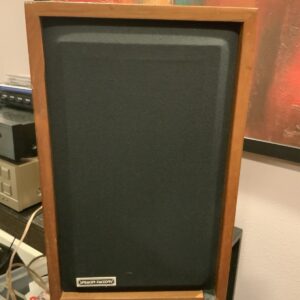 Rare Speaker Factory S7 Single Bookshelf Speaker Blue Grill HTF High End