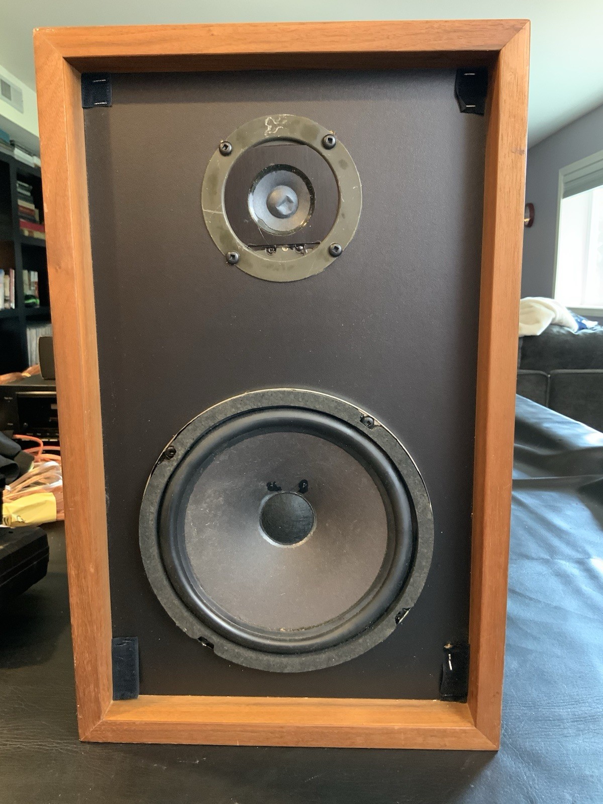 Rare Speaker Factory S7 Single Bookshelf Speaker Blue Grill HTF High End - Image 2