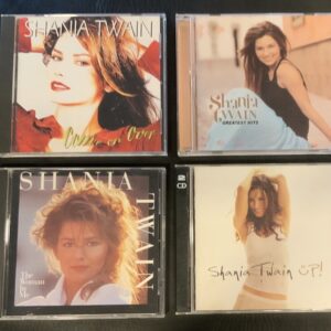 Shania Twain - 4 CDs - Greatest, Come On Over, Woman In Me and Up! Instant Set