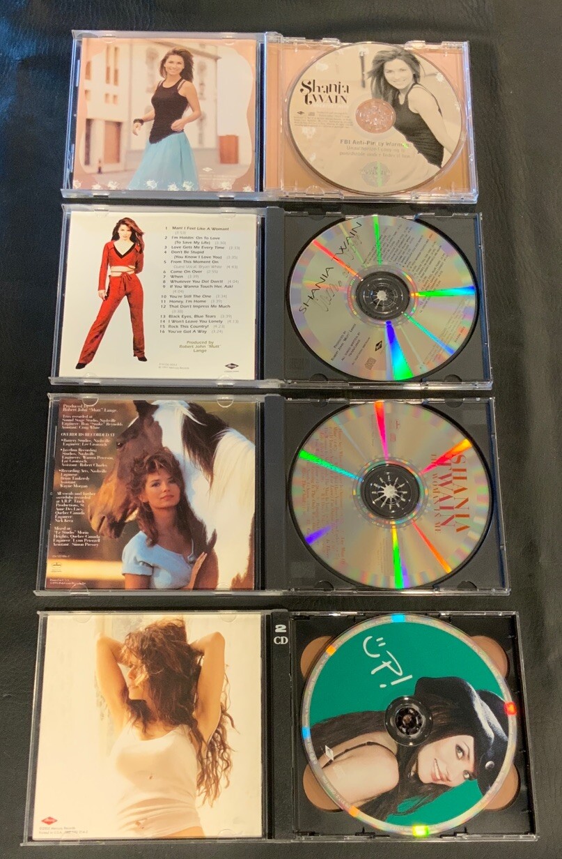 Shania Twain - 4 CDs - Greatest, Come On Over, Woman In Me and Up! Instant Set - Image 3