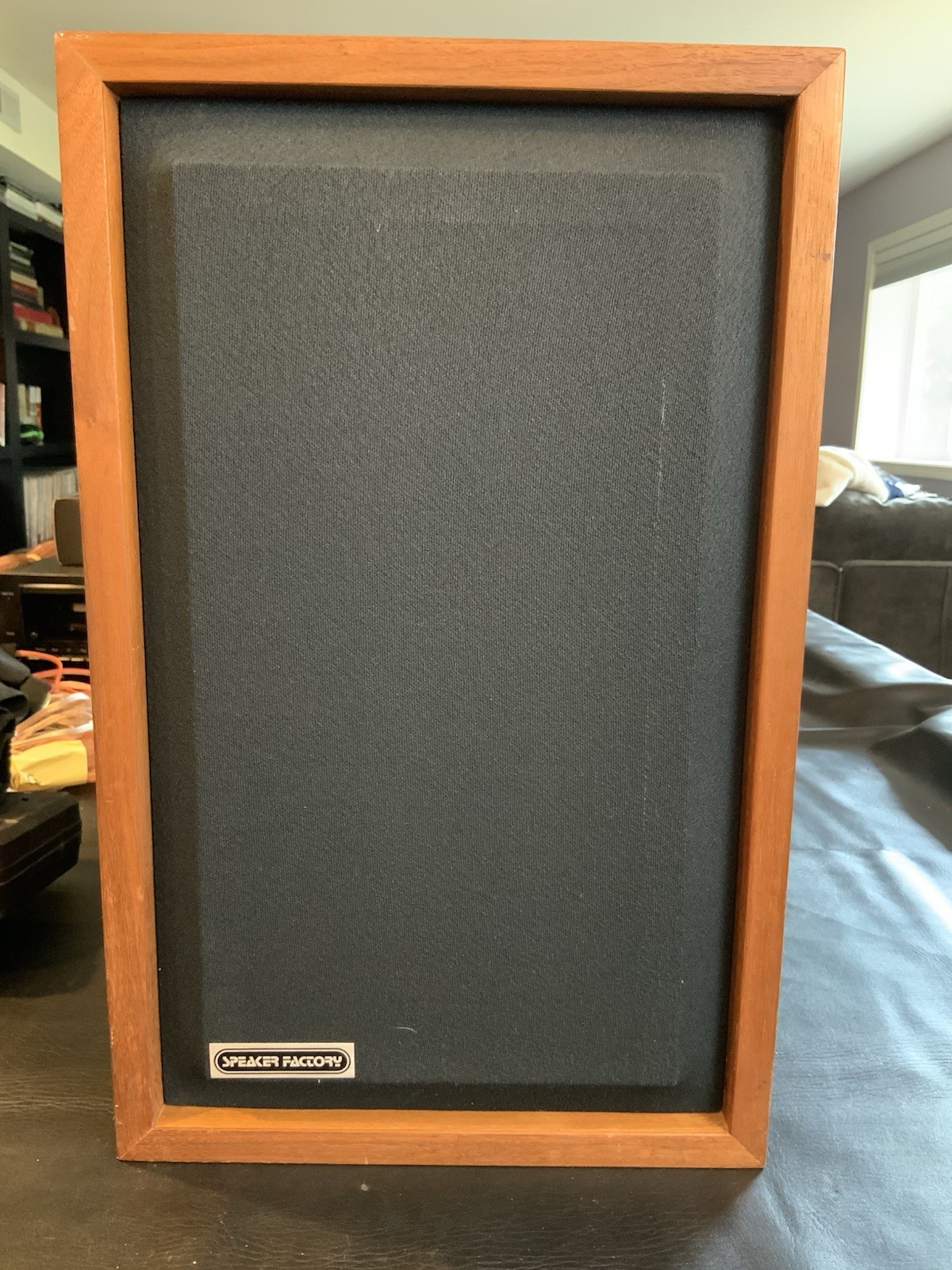 Rare Speaker Factory S7 Single Bookshelf Speaker Blue Grill HTF High End - Image 8