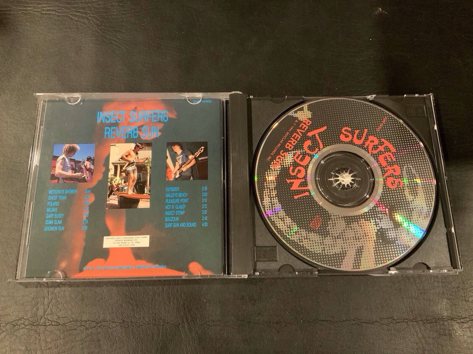 Insect Surfers – Reverb Sun CD Skyclad Records – SURF 101CD Super RARE - Image 3
