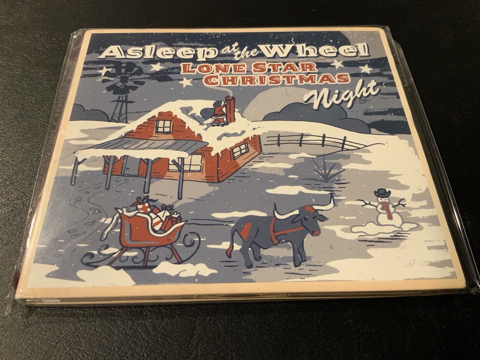 ASLEEP AT THE WHEEL- 2 CD Lot Lone Star Christmas Night & Santa Loves To Boogie