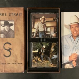 George Strait: Strait Out of the Box 4 CD Disc Box Set & Booklet MCA 1995