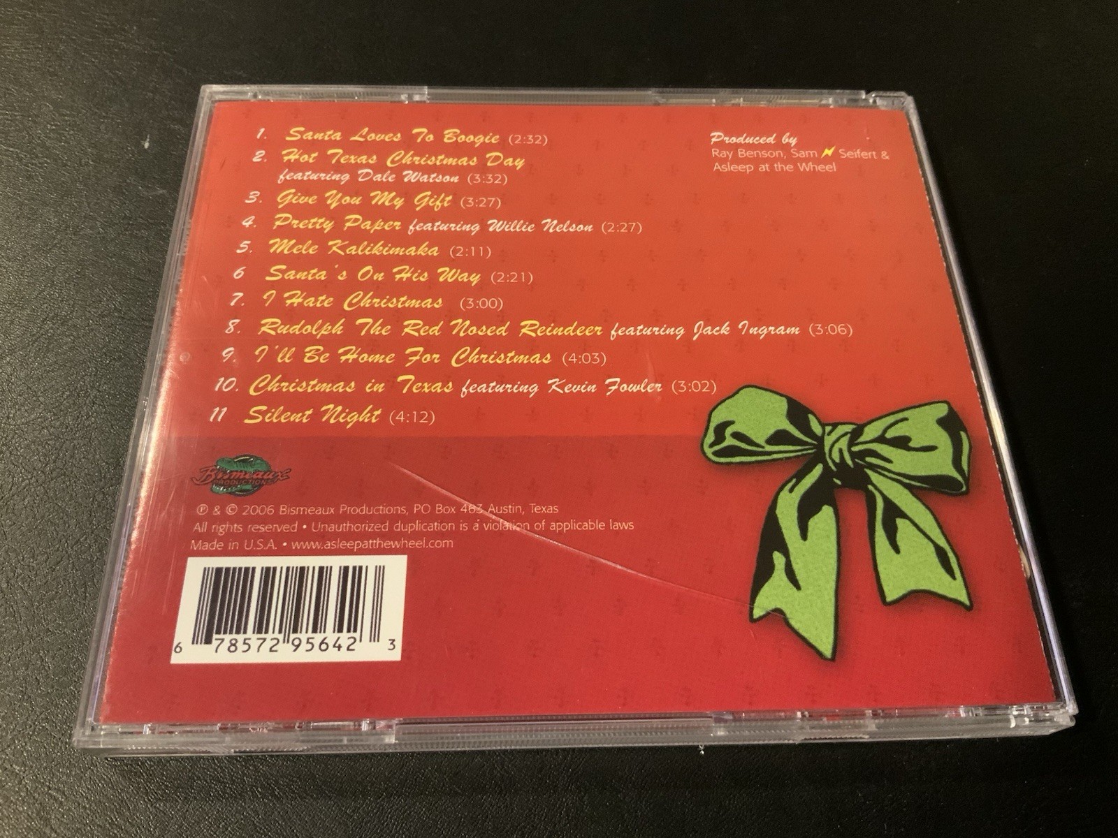 ASLEEP AT THE WHEEL- 2 CD Lot Lone Star Christmas Night & Santa Loves To Boogie - Image 5