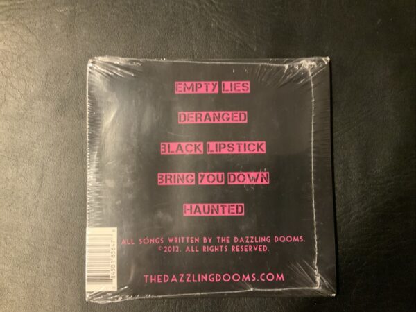 The Dazzling Dooms: Super Rare 5 Song EP Brand New In Shrink Rock - Image 2