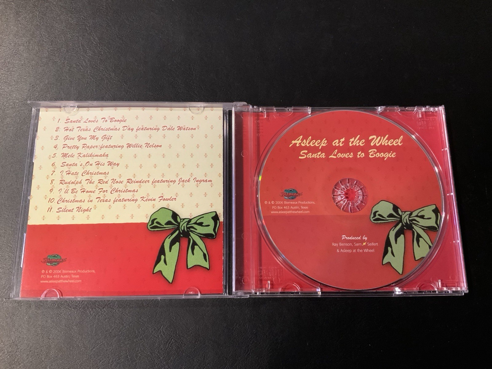 ASLEEP AT THE WHEEL- 2 CD Lot Lone Star Christmas Night & Santa Loves To Boogie - Image 6