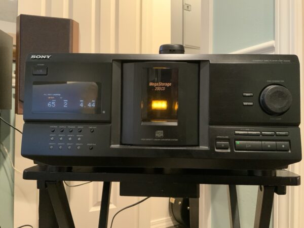 Sony CDP-CX235 MegaStorage 200CD Carousel Changer Player w Remote TESTED ✅