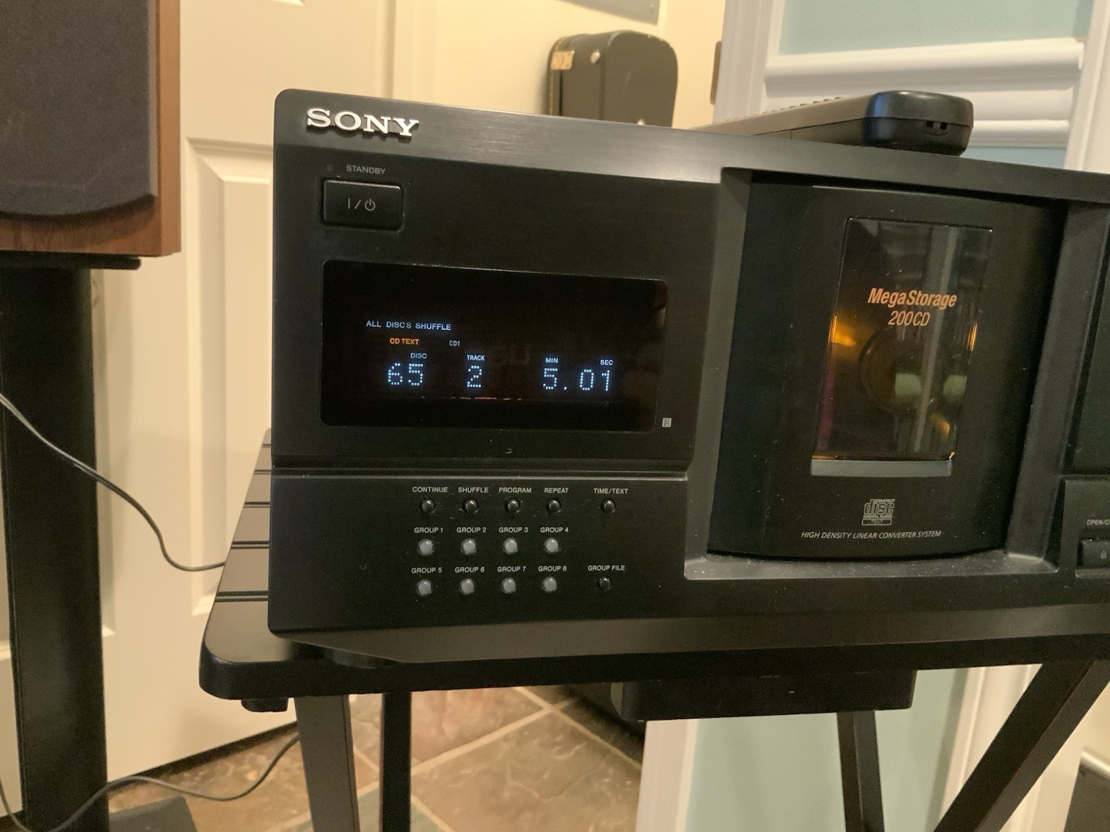 Sony CDP-CX235 MegaStorage 200CD Carousel Changer Player w Remote TESTED ✅ - Image 2