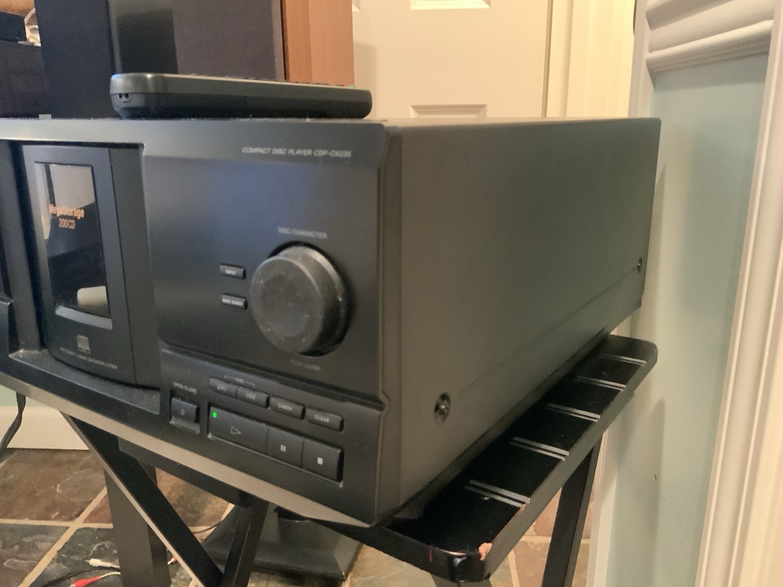 Sony CDP-CX235 MegaStorage 200CD Carousel Changer Player w Remote TESTED ✅ - Image 5