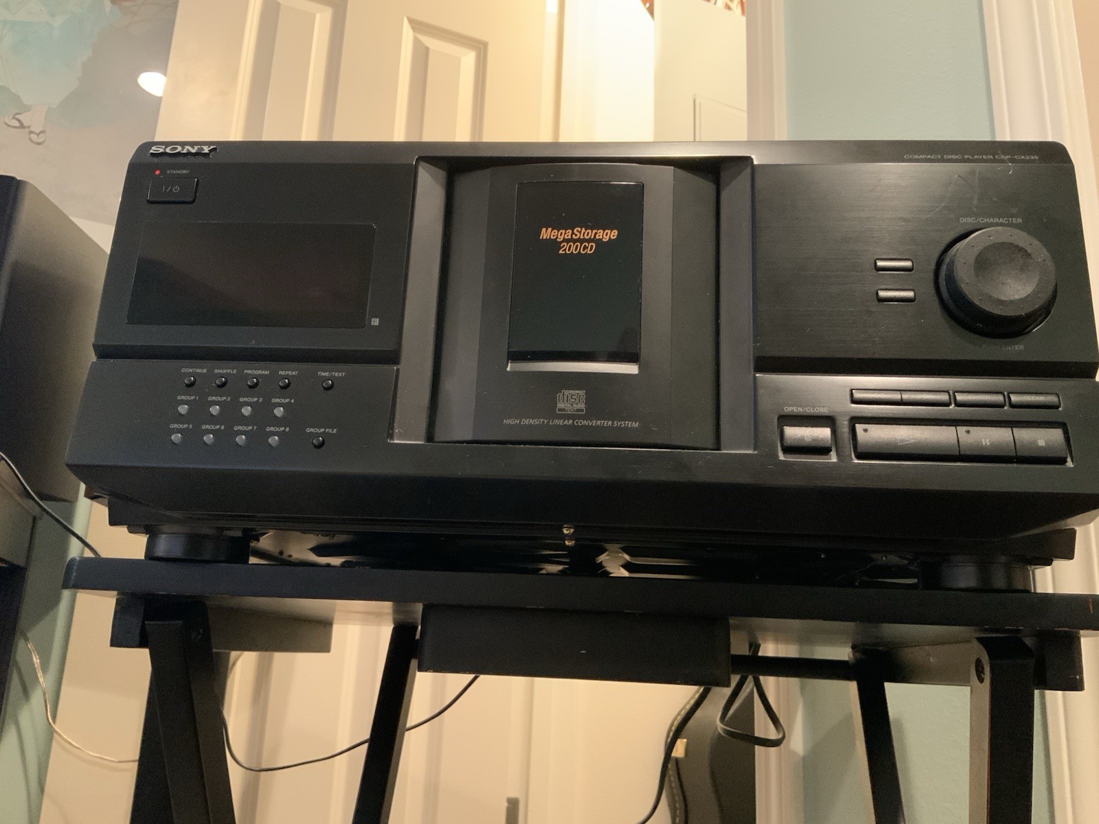 Sony CDP-CX235 MegaStorage 200CD Carousel Changer Player w Remote TESTED ✅ - Image 8