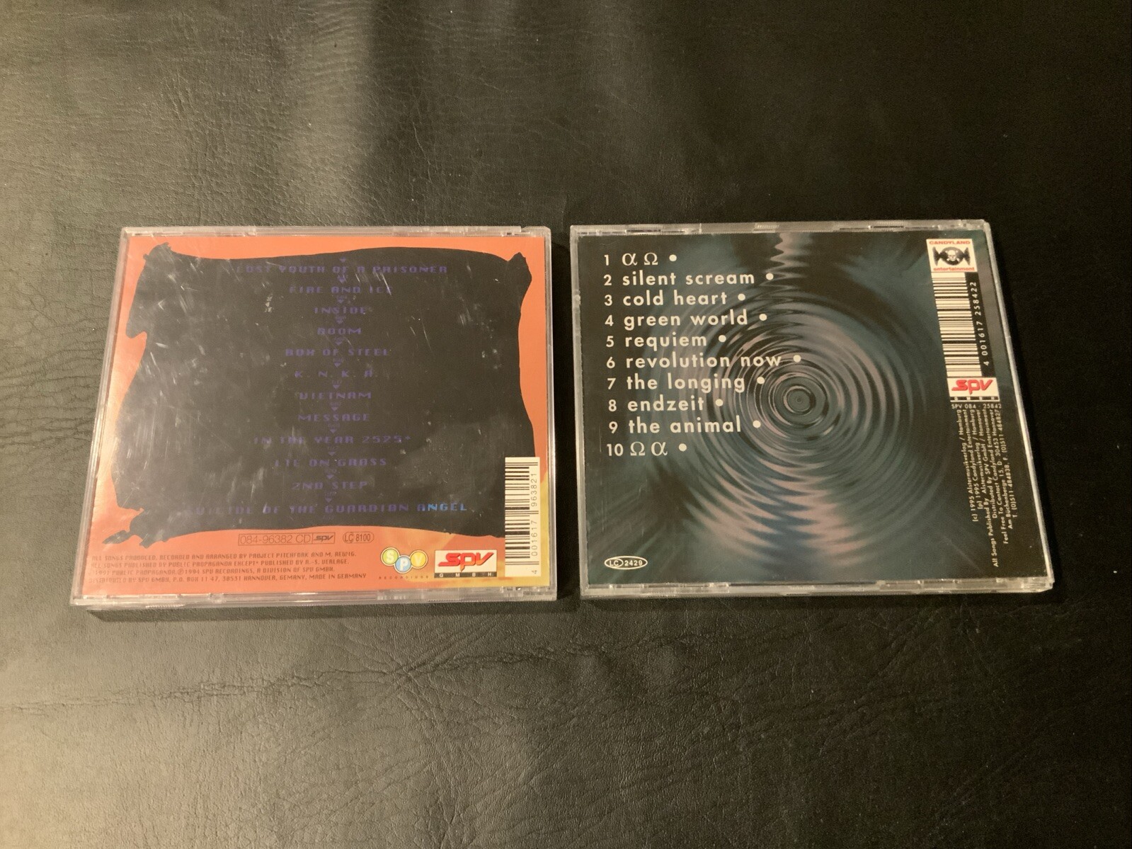 PROJECT PITCHFORK - 2 CD Lot Dhyani - 1991 & Alpha Omega - 1995 RARE - Image 2