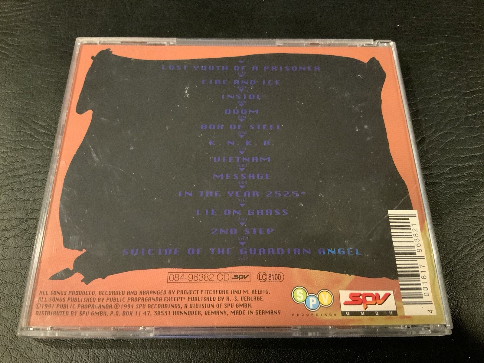 PROJECT PITCHFORK - 2 CD Lot Dhyani - 1991 & Alpha Omega - 1995 RARE - Image 4