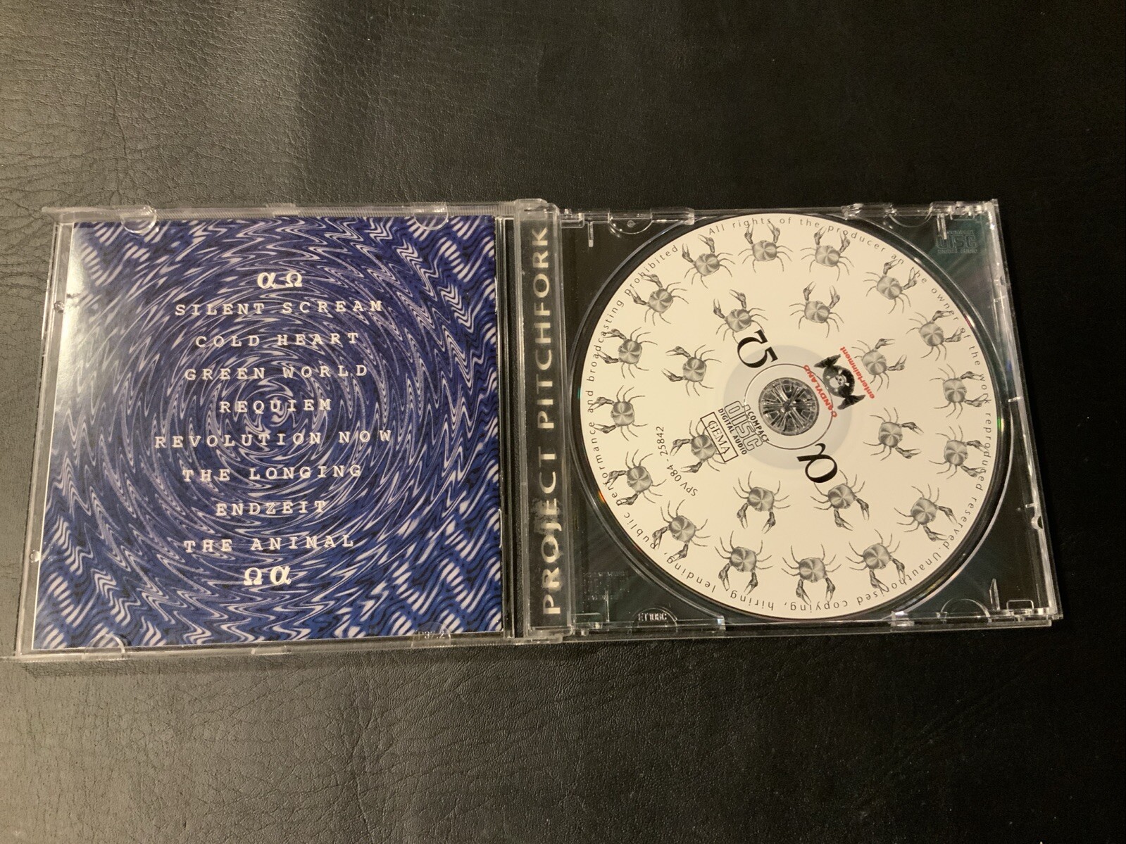 PROJECT PITCHFORK - 2 CD Lot Dhyani - 1991 & Alpha Omega - 1995 RARE - Image 7