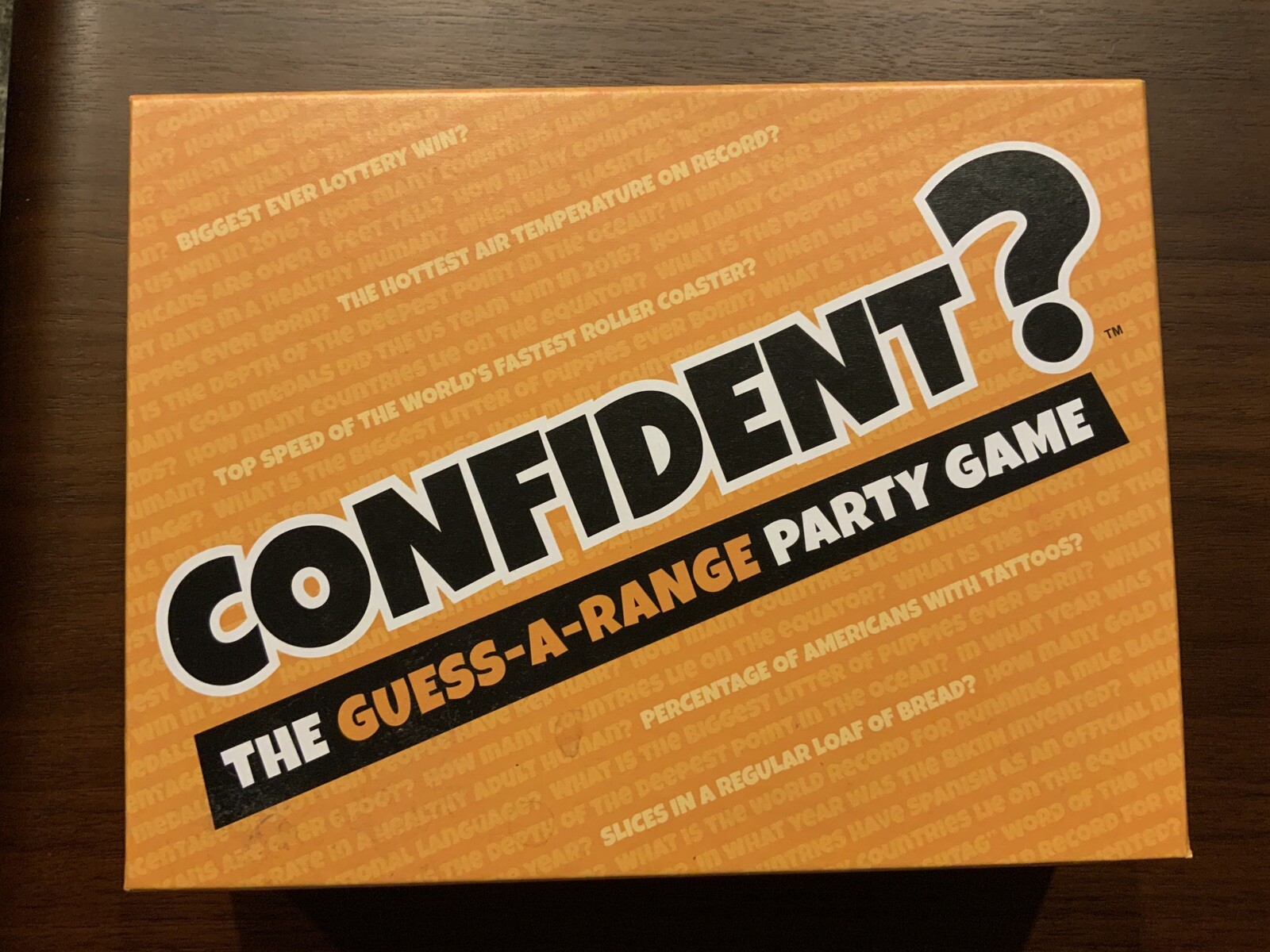 CONFIDENT? Board Game | Great Group Party Game for Family Game Night | Trivia