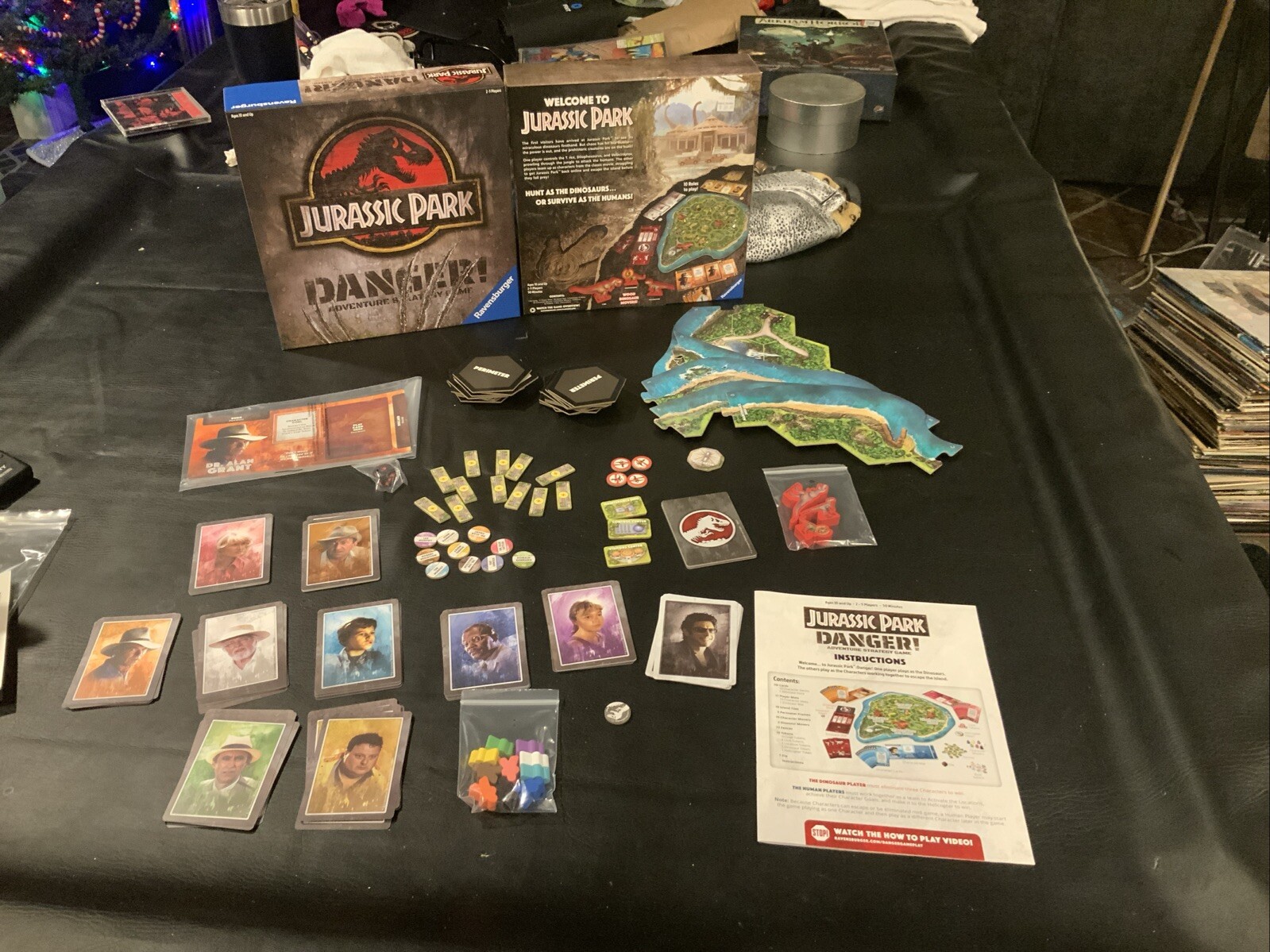 Jurassic Park Danger ! Ravensburger 2018 Adventure Strategy Board Game