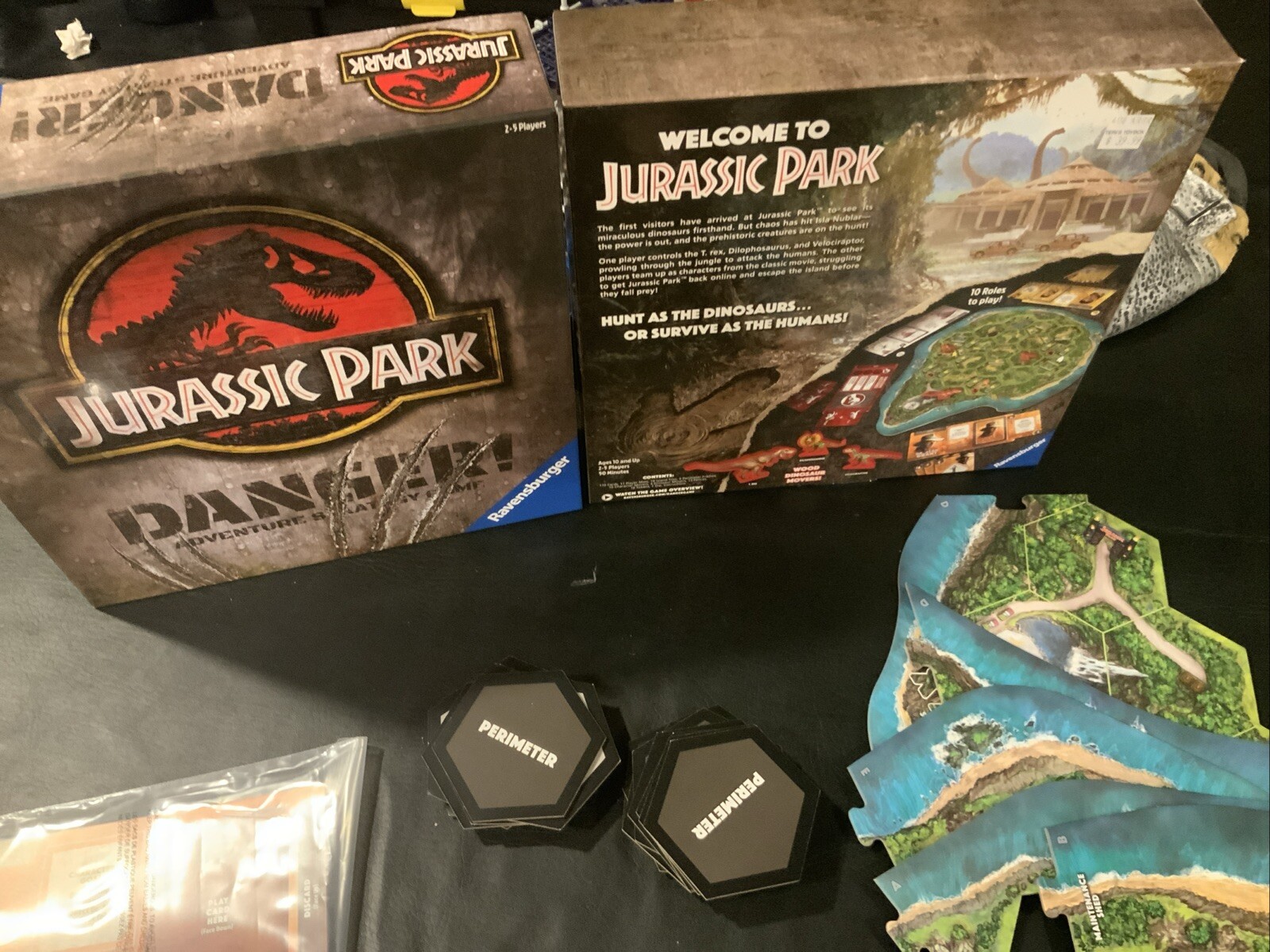 Jurassic Park Danger ! Ravensburger 2018 Adventure Strategy Board Game - Image 5