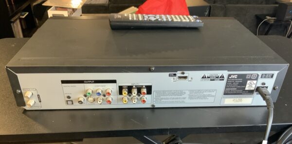 (TESTED) JVC DR-MV100B DVD VCR Recorder & Player Combo VHS HDMI with Remote - Image 9