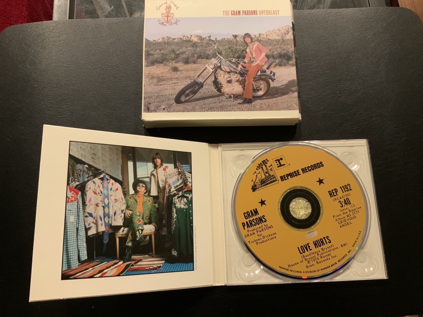 GRAM PARSONS "THE GRAM PARSONS ANTHOLOGY" (2001) 2 CD NEAR MINT Pre-owned - Image 5