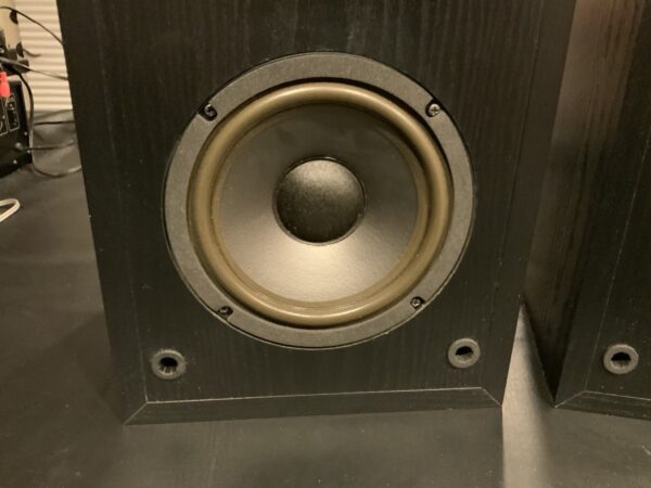 Altec Lansing Model 85 High Fidelity Bookshelf Speaker 8 Ohm Pair Black Tested - Image 2