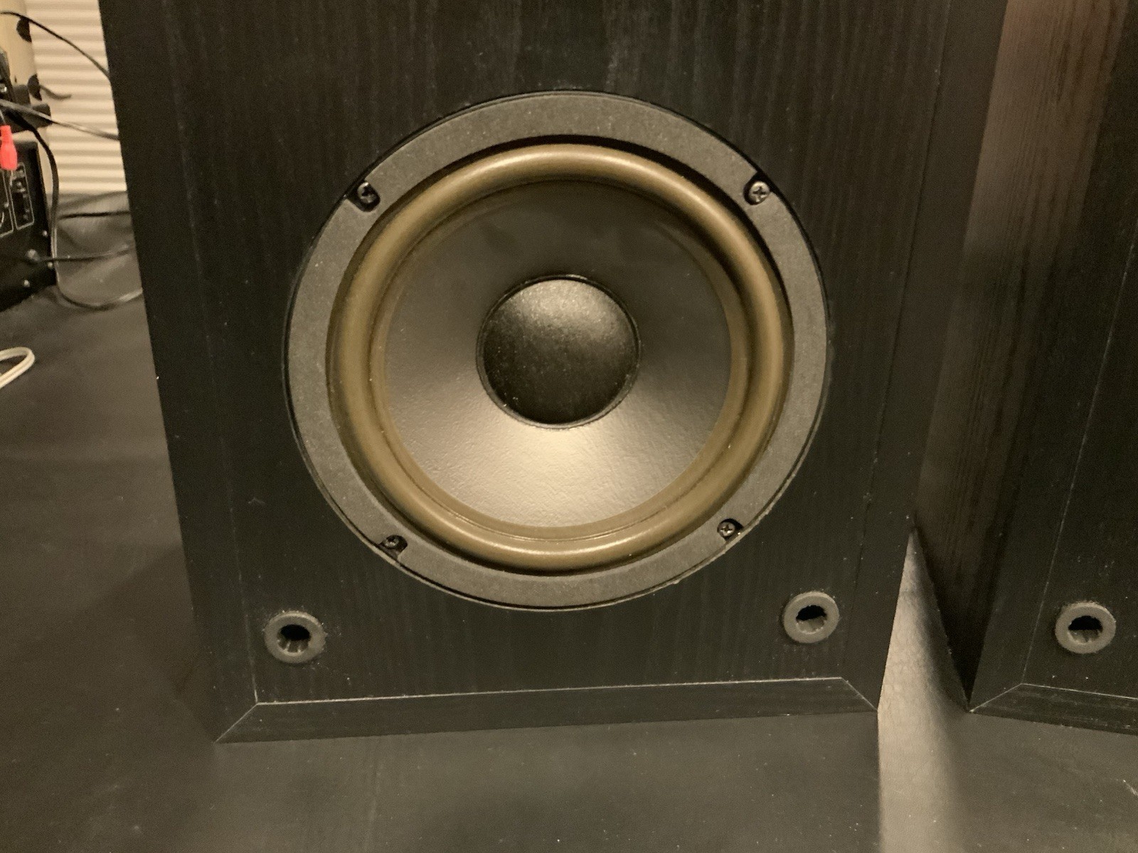 Altec Lansing Model 85 High Fidelity Bookshelf Speaker 8 Ohm Pair Black Tested - Image 2