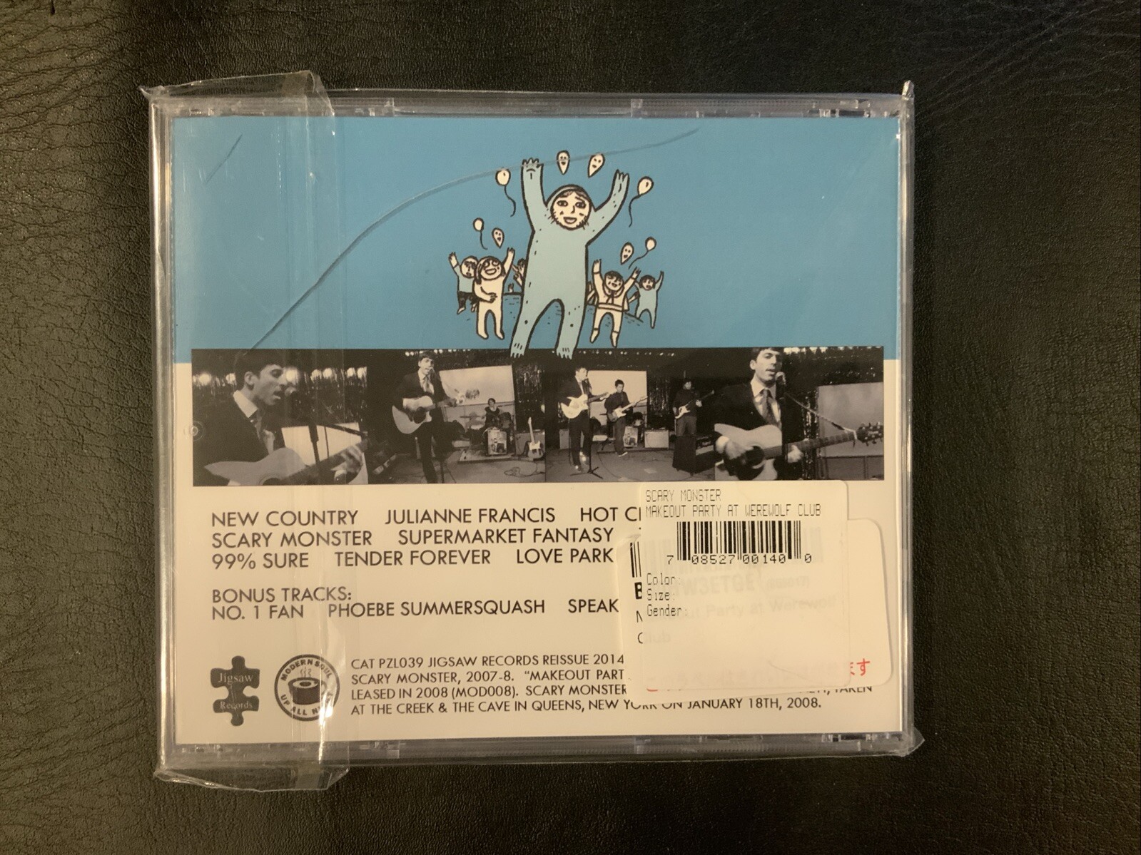 SCARY MONSTER MAKEOUT PARTY AT WEREWOLF CLUB NEW CD IN SHRINK JIGSAW RECORDS - Image 3