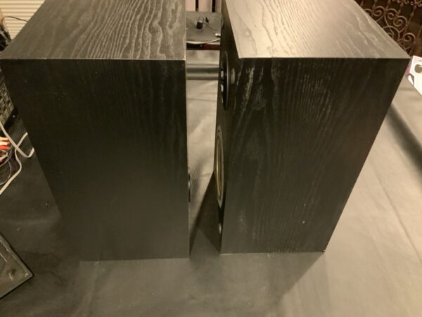 Altec Lansing Model 85 High Fidelity Bookshelf Speaker 8 Ohm Pair Black Tested - Image 7