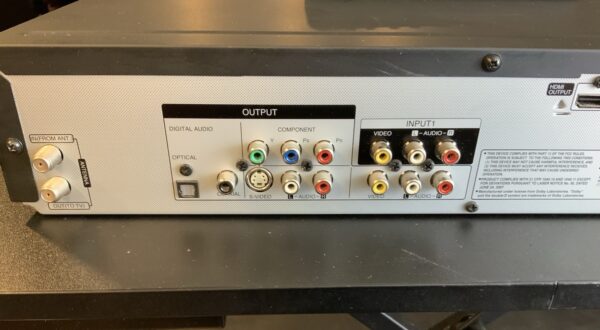 (TESTED) JVC DR-MV100B DVD VCR Recorder & Player Combo VHS HDMI with Remote - Image 10