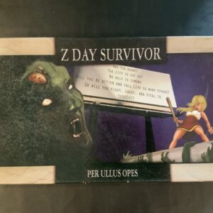 Z Day Survivor Per Ullus Opes Zombie Board Game 2010 Jackal Games 12+ NIB