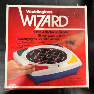 Waddingtons WIZARD Tested in Box and Instructions 1979 Electronic Game WORKS!