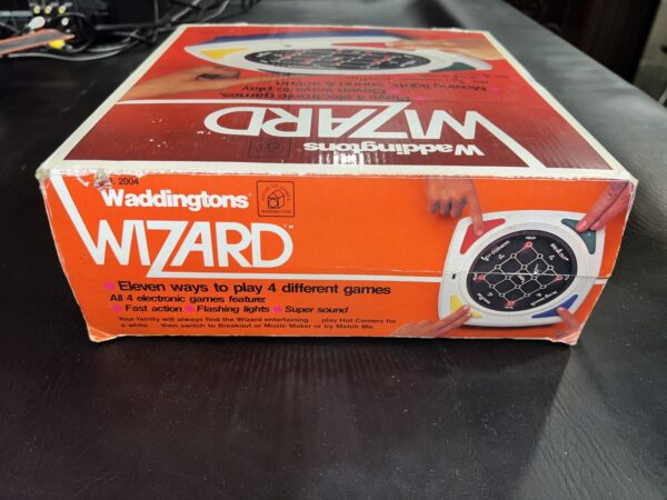 Waddingtons WIZARD Tested in Box and Instructions 1979 Electronic Game WORKS! - Image 4