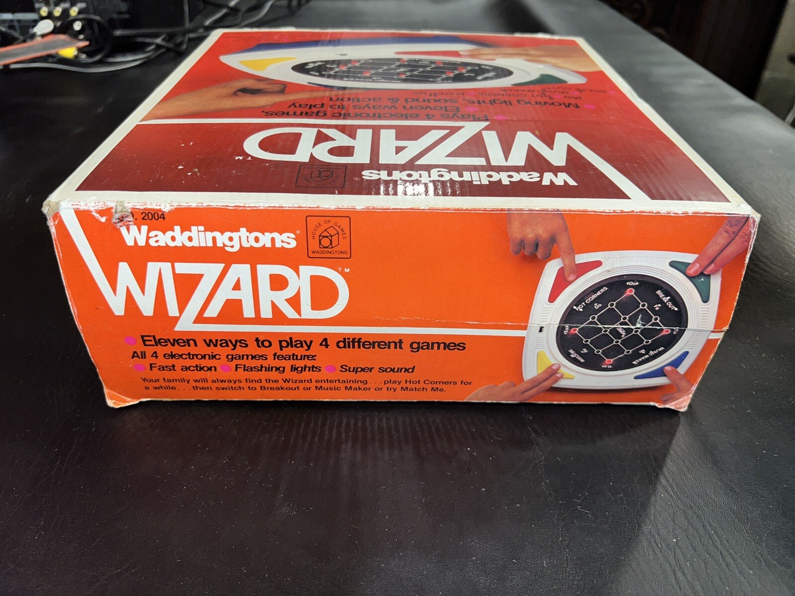 Waddingtons WIZARD Tested in Box and Instructions 1979 Electronic Game WORKS! - Image 4
