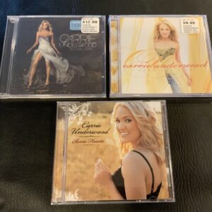 Carrie Underwood 3 CD LOT | Blown Away (NEW), Carnival Ride (NEW) & Some Hearts