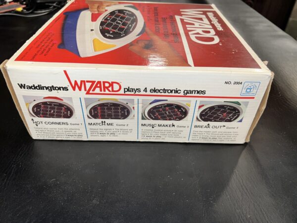 Waddingtons WIZARD Tested in Box and Instructions 1979 Electronic Game WORKS! - Image 5
