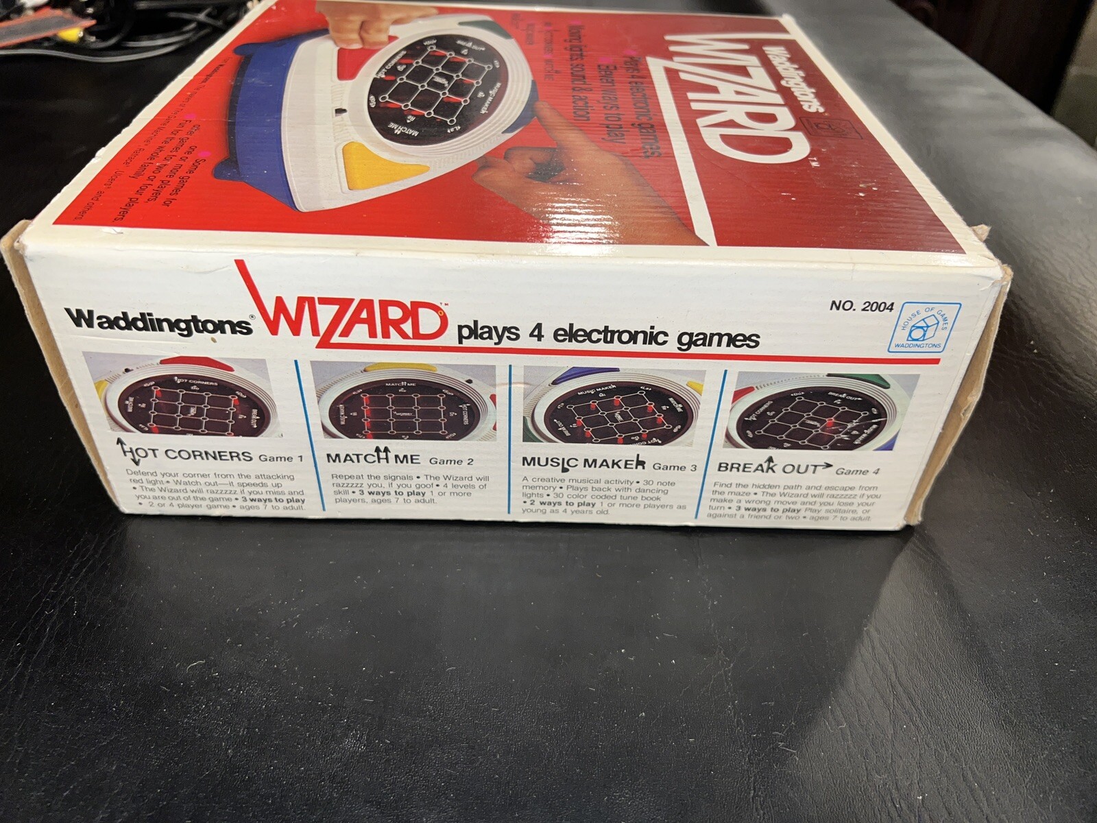 Waddingtons WIZARD Tested in Box and Instructions 1979 Electronic Game WORKS! - Image 5