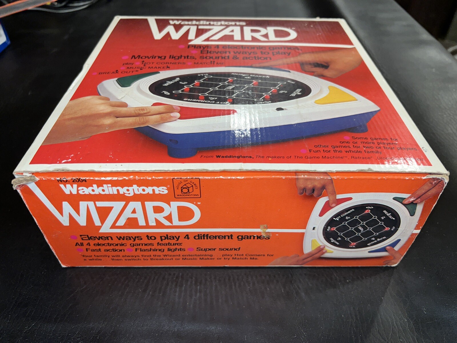 Waddingtons WIZARD Tested in Box and Instructions 1979 Electronic Game WORKS! - Image 6