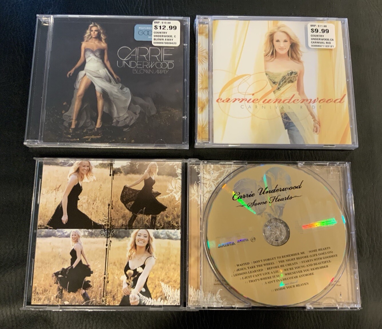 Carrie Underwood 3 CD LOT | Blown Away (NEW), Carnival Ride (NEW) & Some Hearts - Image 3